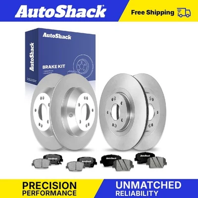 Front Rear Brake Rotors Ceramic Pads for 2013-2016 Hyundai Santa Fe Sport Foto 1 de 4