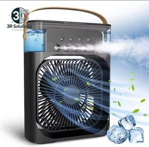 Ventilatore Condizionatore D’Aria Con Ghiaccio Con Luce LED Innovativo 4 in 1 - Imagen 1 de 12