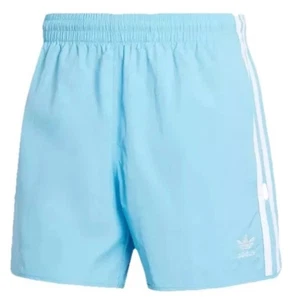 Neu mit Etikett Adidas Originals blaue Sprintershorts für Herren. Gr. 2XL & Blau. IM9434 Trefoil - Bild 1 von 4