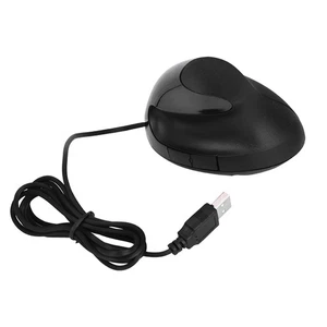 1600DPI USB Vertical Wired Mouse Ergonomic Design Wrist Rest Gaming Mice For PC - Picture 1 of 14
