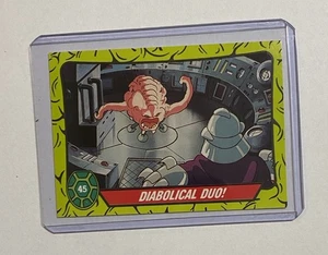 Krang & Shredder - TMNT 1990 Topps  - 45 - #A035 - Picture 1 of 2