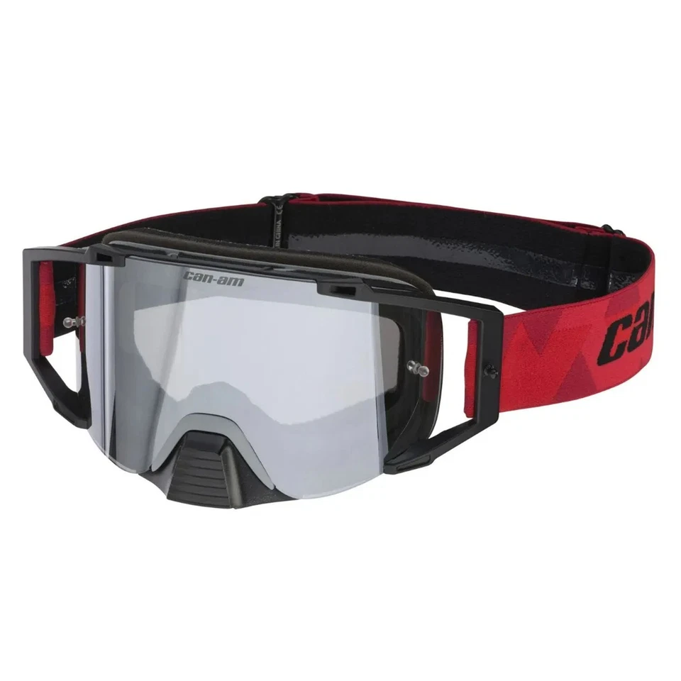 Can-Am Can-Am Flint Dune UV Goggles Anti-Scratch Anti-Fog No Slip Red — 第 1/3 张图片