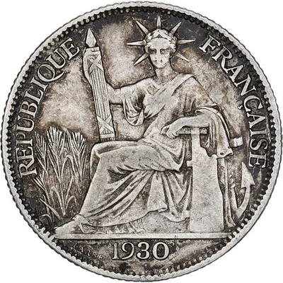 [#1166778] French Indochina, 20 Cents, 1930, Paris, Silver, VF, KM:17.1 - Image 1 of 2