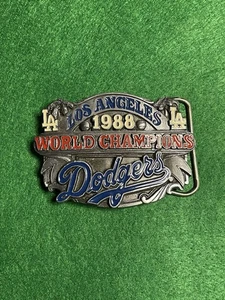 LA Dodgers 1988 World Champions Belt Buckle Numbered - Picture 1 of 9