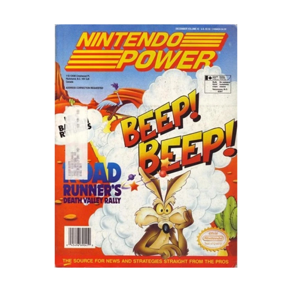 Nintendo Nintendo Pow  #43 "Road Runner's Death Valley Rally, Batman  Mag Fair+ - Image 1 of 1