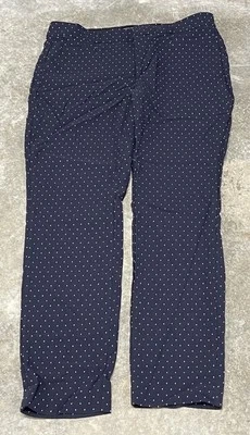 Women’s Banana Republic Sloan Navy Blue Pants Curvy Fit 10P - Image 1 of 4
