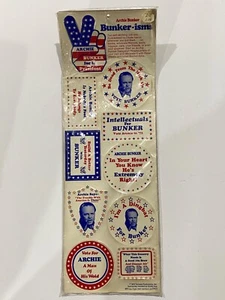 Vintage 1972 Archie Bunker-isms Bumper Stickers, unopened. - Picture 1 of 5