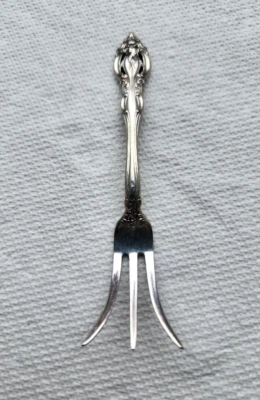 Tenedor de limón La Scala de Gorham Sterling 1964 4 3/8 pulgadas Foto 1 de 4