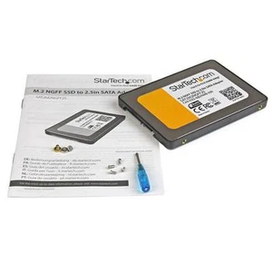 Startech M.2 SSD to 2.5in SATA III Adapter – NGFF SSD Converter Enclosure - Picture 1 of 4