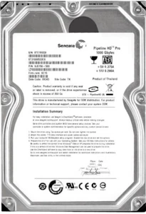 Hard Drive Seagate Pipeline HD Pro 1TB 5400RPM 32MB SATA II ST31000533CS 3.5" - Picture 1 of 3