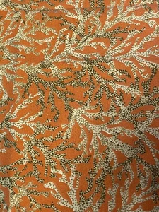 Robert Allen Vintage 2005 Trees Leaves Upholstery Dupont Teflon Material 1.5 Yd - Picture 1 of 6
