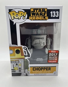 Funko POP Star Wars Rebels Chopper 133 Imperial Disguise Galactic Con 2017 - Picture 1 of 10