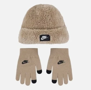Nike Cozy Beanie & Gloves Set Kids Size 8/20 2-Piece Set - Picture 1 of 2