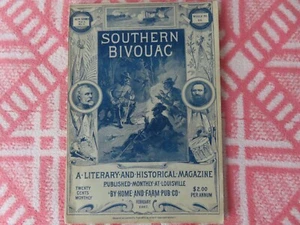Southern Bivouac Monthly Literary & Historical Magazine 1887 vol 2 no. 9 - Picture 1 of 11