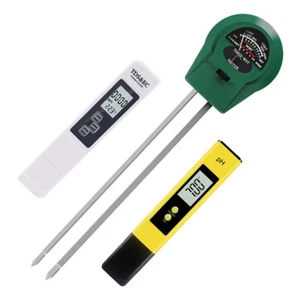 PH Meter TDS PPM Meter Soild PH Tester 3 in 1 for Home Water and Garden Soil Use - Picture 1 of 8