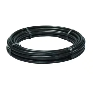 Bobina tubo irrigazione a goccia Rain Bird irrigazione 1/2 pollice x 50 piedi resistente nero - Foto 1 di 5