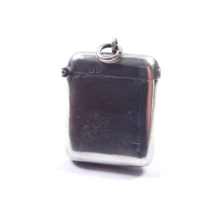 Antikes Vesta Etui Viktorianisch Sterling Silber William Neale Chester 1899 HM 22g  - Bild 1 von 9