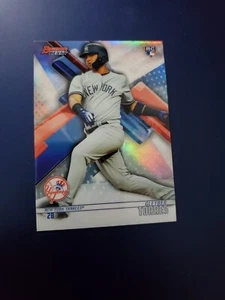 Gleyber Torres 2018 Bowman's Best Rookie RC Yankees Tigers - Picture 1 of 3