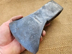 "GOLDENBERG" VINATGE FRENCH AXE HEAD ANTIQUE HATCHET FOREST SURVIVAL BUSHCRAFT - Picture 1 of 14