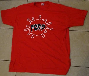 Fopp 'Ask Me Ask Me Ask Me' Red T-Shirt XL Size - Picture 1 of 5