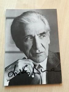 Autogramm LUKAS AMMANN (†2017)-Schauspieler SCHWEIZ-Meschugge/Tatort-signiert-AK - Picture 1 of 2