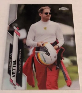 2020 Topps Chrome Formula 1 Refractor #176 Sebastian Vettel - Picture 1 of 2
