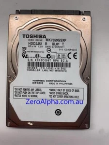 MK7559GSXP Toshiba Donor Hard Drive, HDD2J51, 270CT2011, GN003J - Picture 1 of 1