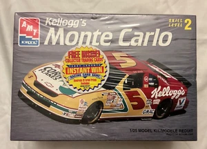 1:25 Modellbausatz Kellogg's Monte Carlo #5/AMT ERTL inklusive Sammelkarte Neu - Bild 1 von 11
