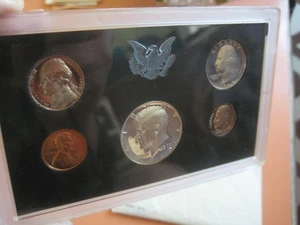 1969S US Mint Proof Set Silber Hälfte - Bild 1 von 3