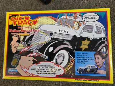 New Sealed Playmates Dick Tracys Police Squad Car 1990 Powerful Pursuit Vehicle - Image 1 of 4
