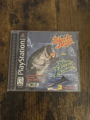 Black Bass with Blue Marlin Sony PlayStation 1, 1999, Complete in Box - Image 1 of 3