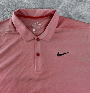 Nike Poloshirt Erwachsene Large hellrot Golf Performance Dri-Fit Herren Standard Fit - Bild 1 von 13