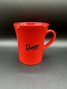 Ranger Boats Red Ceramic Coffee Mug 5” Flare Top Fishing Sponsor Cup - Picture 1 of 7