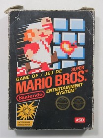 SUPER MARIO BROS NINTENDO NES PAL-FRA (VERSION ASD) - (SANS NOTICE - WITHOUT MAN