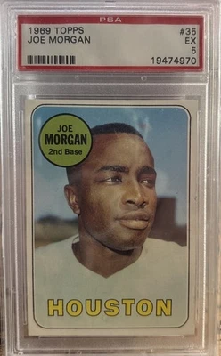 Topps Joe Morgan #35 1969 PSA 5 Foto 1 de 2