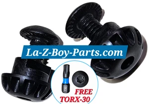MINT OEM LAZY BOY PART La-Z-Boy Recliner Leg Rest Screw Bolt Plastic Grommet Set - Picture 1 of 8