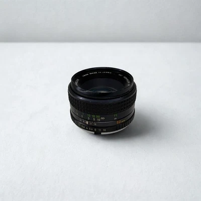 Minolta MC Rokkor-PF 50mm F1.7 Vintage MC/MD Minolta Lens - Image 1 of 4