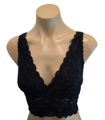 Bralette negro COSABELLA Never Say Never Plungie - mediano Foto 1 de 4