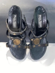 Paul Green München Sandalen schwarz Gr. 6 Made in Europe - Bild 1 von 7