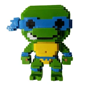 Funko POP! 8-Bit Teenage Mutant Ninja Turtles Leonardo #04 Funko Shop Exclusive - Picture 1 of 6