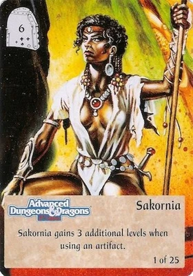 Sakornia 1/25 - 1st Edition Spellfire CCG TSR, Inc. 1994 - Immagine 1 di 4