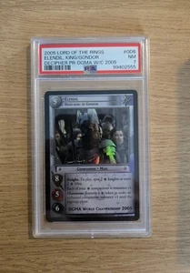 LotR TCG Promo 0D6 - Elendil, High-king Of Gondor - FOIL NM PSA 7 - Picture 1 of 1