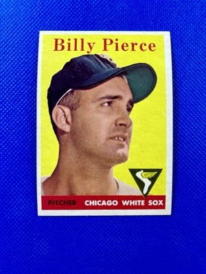 1958 Topps #50 Billy Pierce Chicago White Sox High-end NM      B58#50A1 - Image 1 of 2