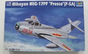 Trombettiera 02206 1/32 Mikoyan MIG-17PF ""Fresco"" (F-5A) - Foto 1 di 1