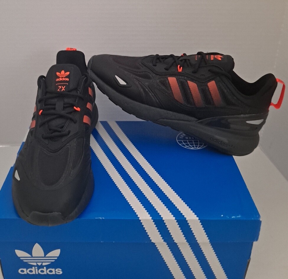 adidas ZX 2K Boost Black Solar Red for Sale | Authenticity adidas ZX 2K Boost Black Solar Red for Sale | Authenticity