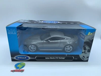 Welly Aston Martin V12 Vantage, in scala (1:24 - 1:25), vintage (2304) - Immagine 1 di 4