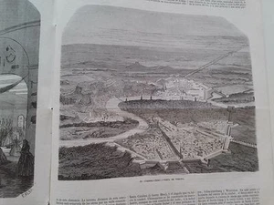 1866 El Museo Universal, El cuadrilatero vista de Verona; Don Lorenzo Arrazola.. - Picture 1 of 1