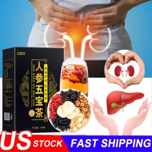 Kidney Tea Formula Ginseng Six Treasure Tea, Kidney Tea Chinese Herbal Tea 2025 - Picture 1 of 19