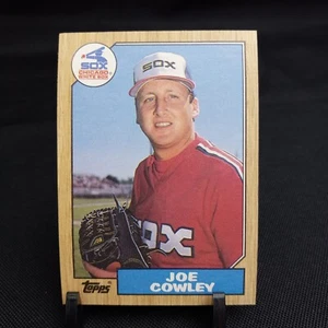 Tarjeta de béisbol Joe Cowley 1987 Topps Chicago White Sox #27 (1A597) - Imagen 1 de 3