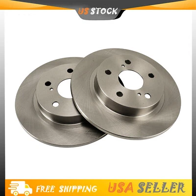 for 2011 2012 2013 2014 2015 2016 Scion tC Rear LH+RH Disc Brake Rotors - Image 1 of 4